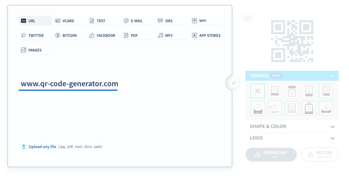 Saisissez ensuite l’URL dans le champ prévu à cet effet
