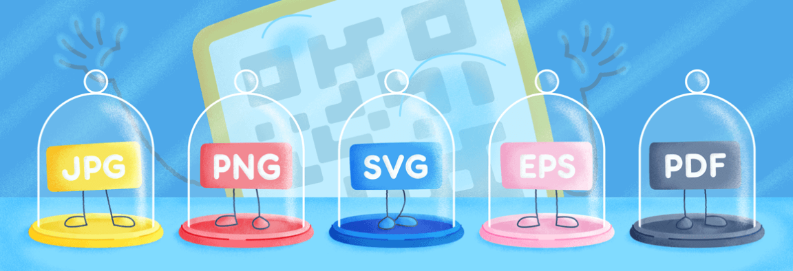 Plusieurs options s’offrent à vous pour télécharger votre code QR.