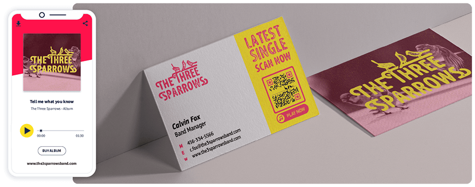 Idée de marketing par code QR sur un ticket de caisse avec un code QR Évaluation