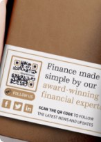 Codes QR créatifs dans le secteur de la finance et des assurances