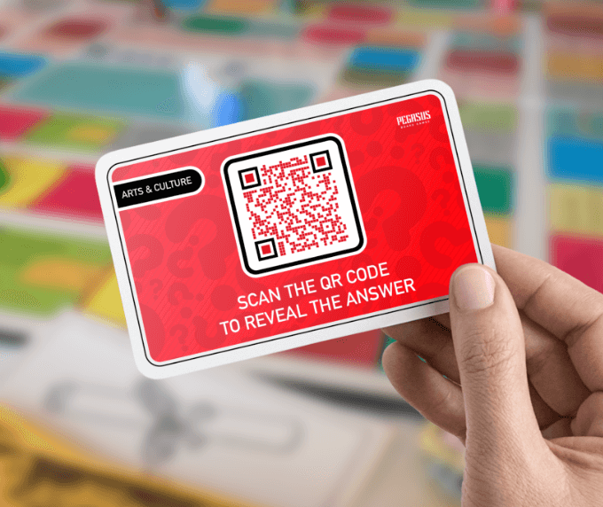 Idée de code QR sur un jeu de société vers les réponses à des énigmes