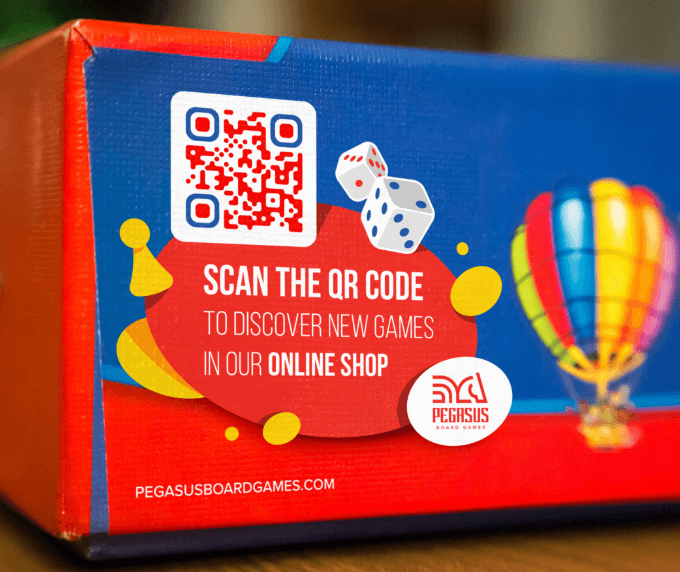 Idée de code QR sur un jeu de société vers une boutique en ligne