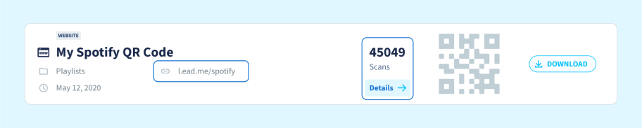 Suivi en temps réel des codes QR et flexibilité
